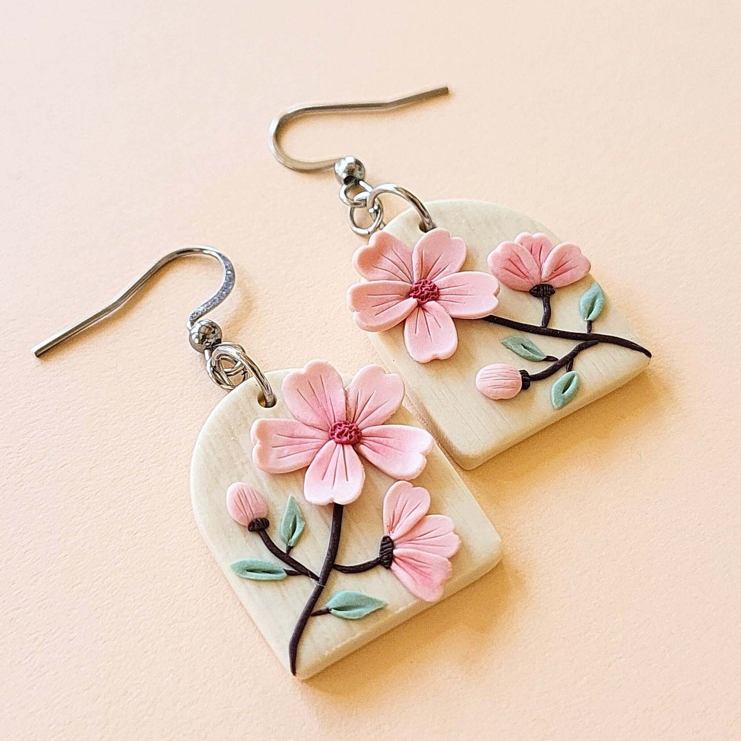 Cute flower earrings