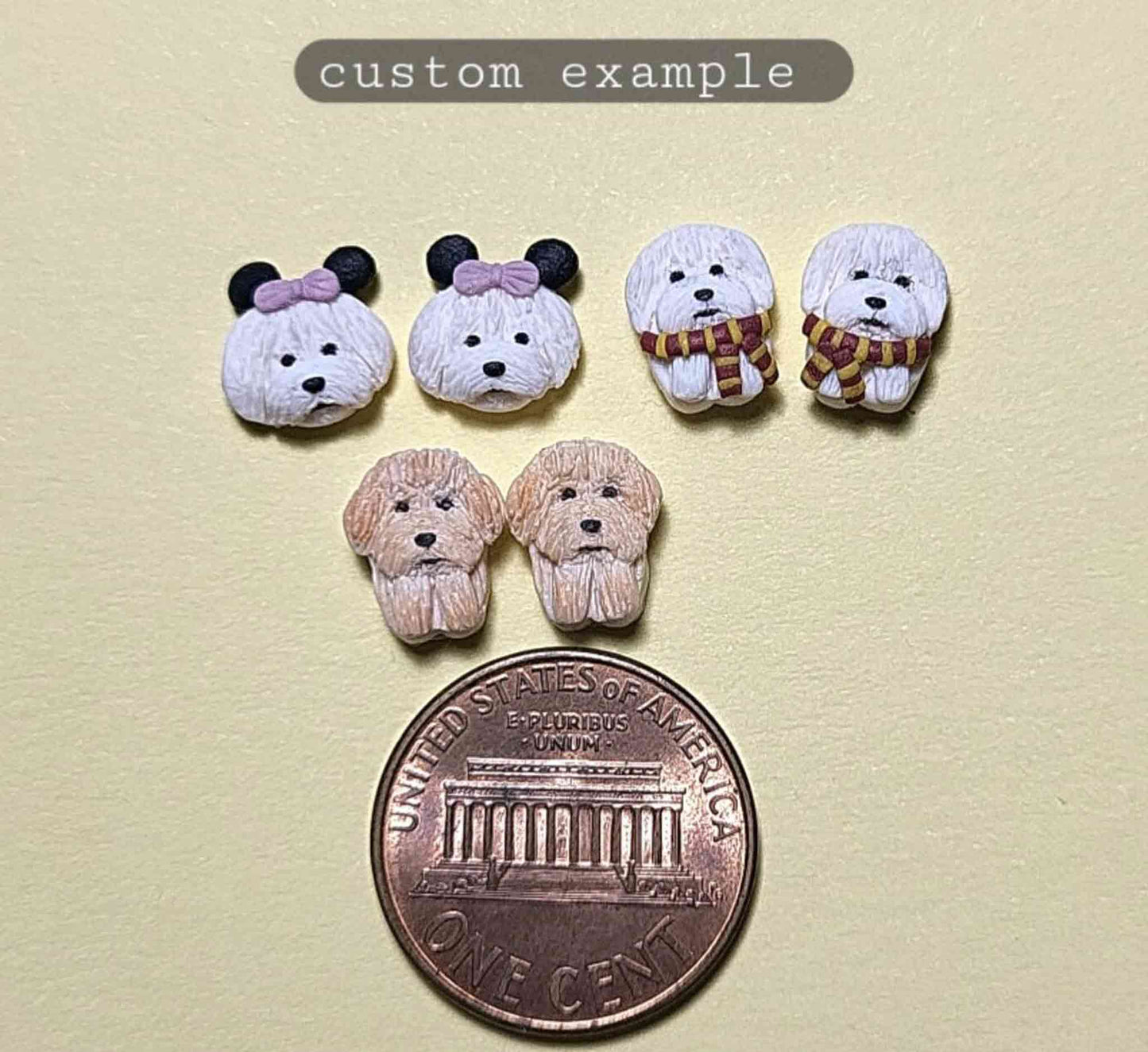 Unique Maltese Dog Earrings - Custom Gift for Dog Lovers