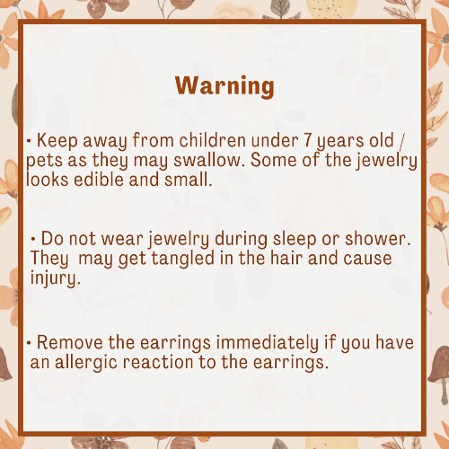 Breakfast Toast Earrings