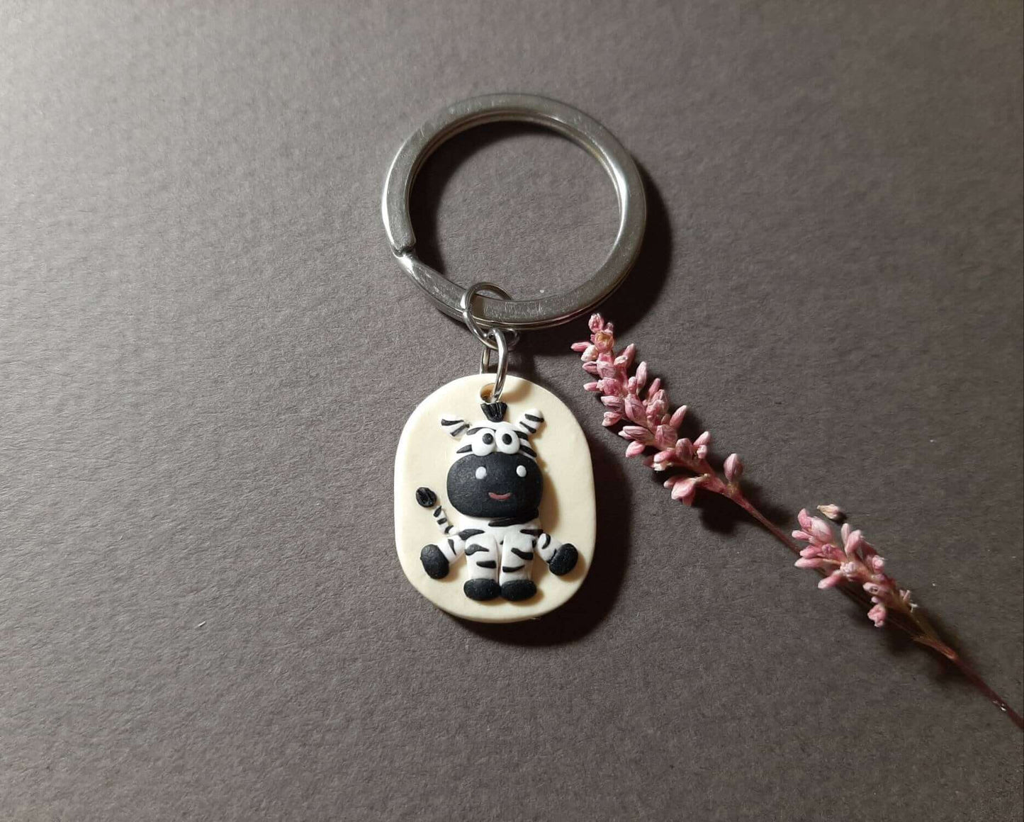 zebra keychain