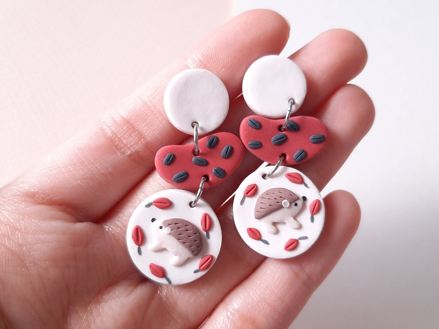 cute clay earrings