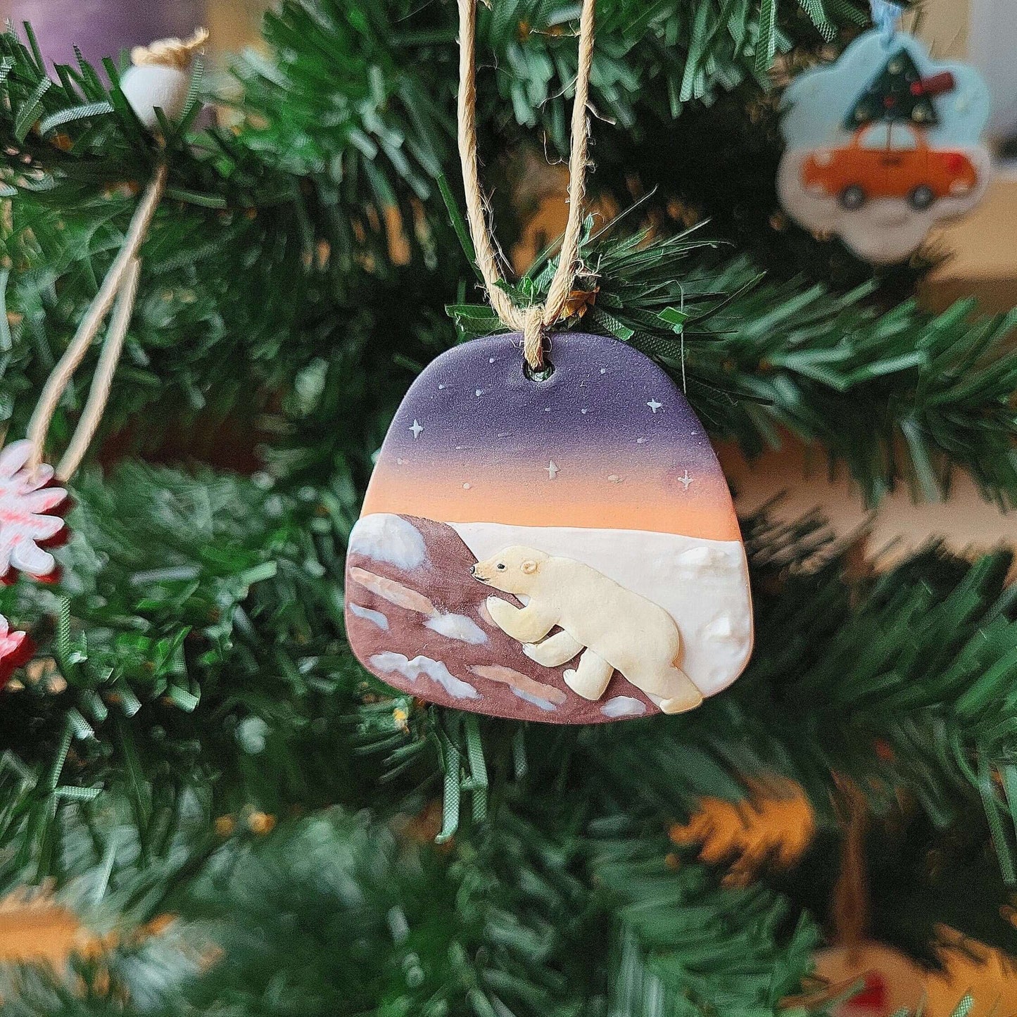 Polar Bear Ornament