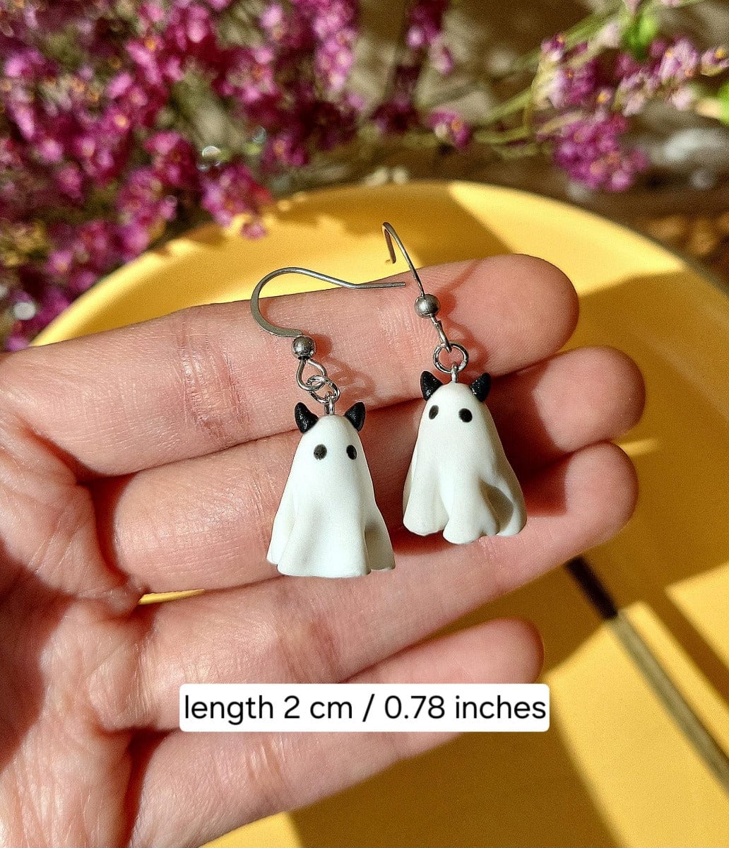 Devil Ghost Earrings - Halloween Jewelry