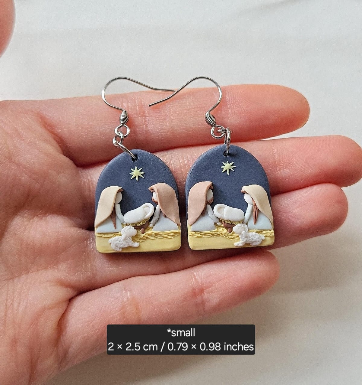 Christmas earrings