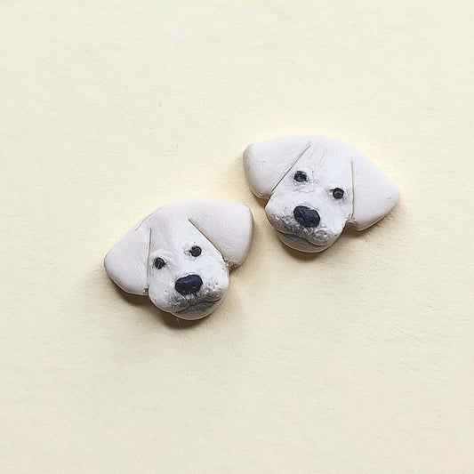 Cute Labrador stud earrings