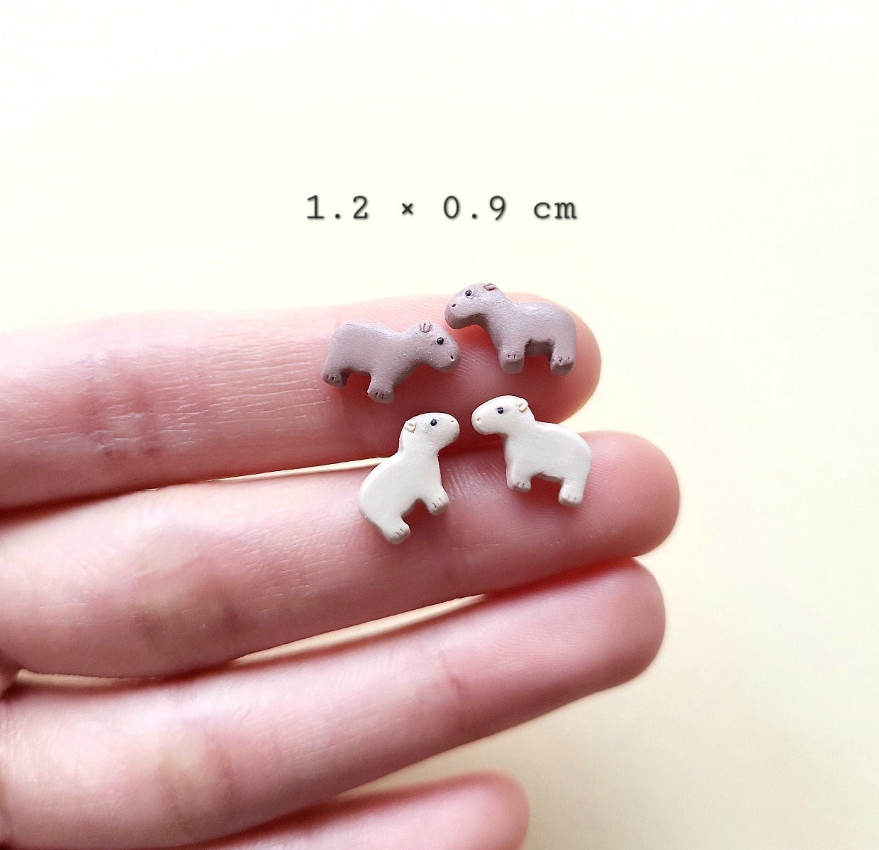 Cute capybara jewelry