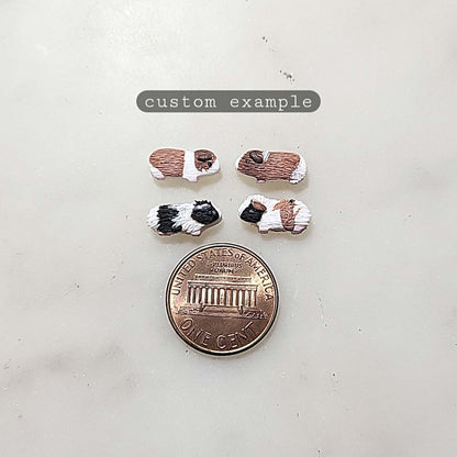 Custom guinea pig jewelry - unique gift for guinea pig lovers