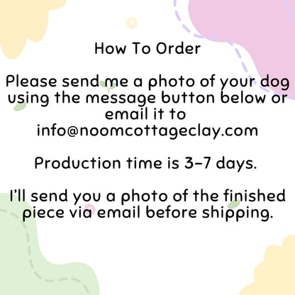 Pendientes personalizados de perro - Regalos únicos hechos a mano para amantes de los perros