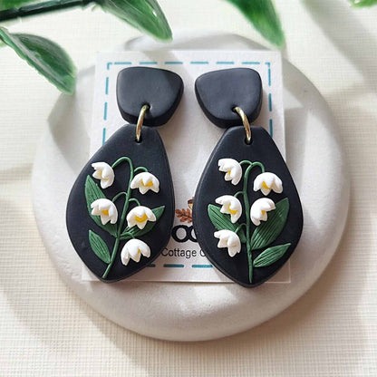 Handmade fairy floral earrings for women