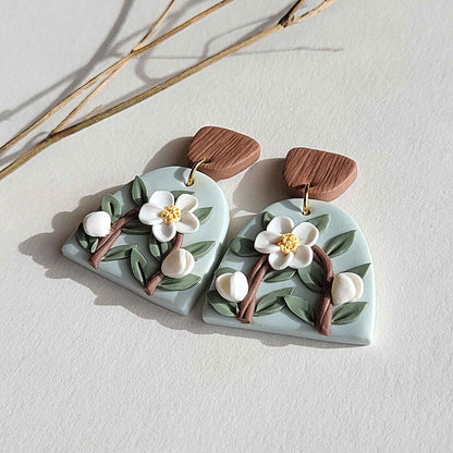 Cute summer flower earrings | gift for women