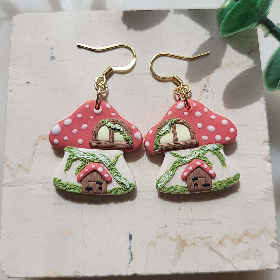 polymer clay earrings
