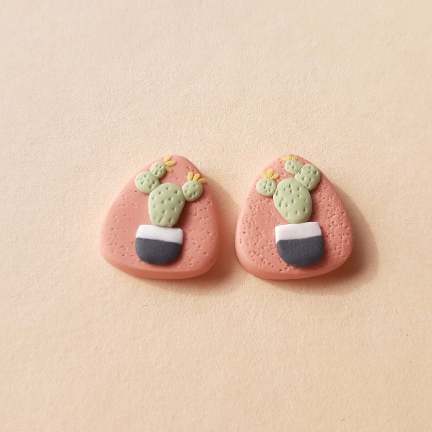 Cute cactus earrings