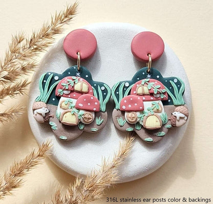 fairy forest earrings