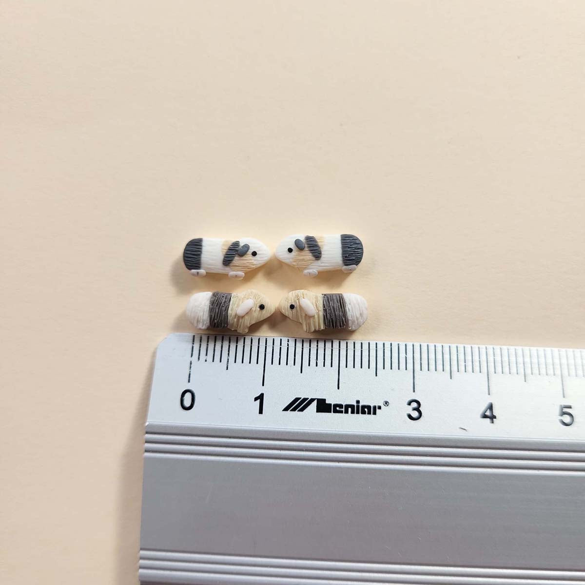 Tiny Guinea Pig Stud Earrings - Cute Guinea Pig Gifts