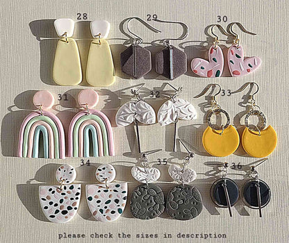 Dangle earrings handmade jewelry