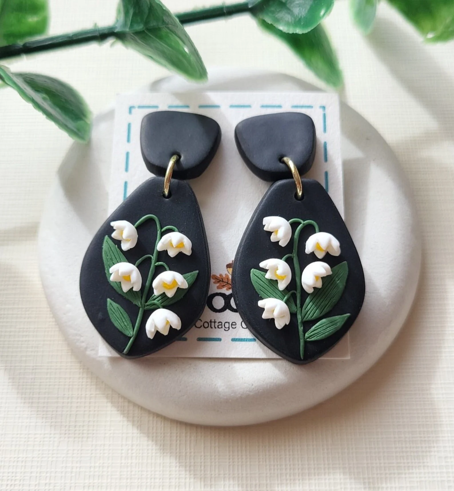 fairy floral earrings