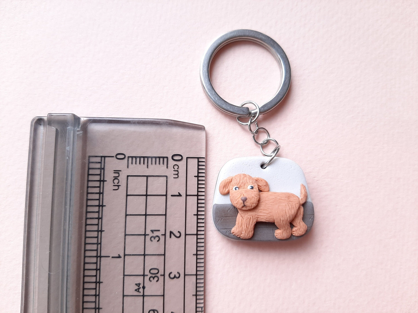 Cute Poodle Keychain | Unique Poodle Lover Gift