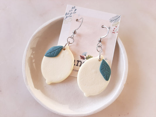 Lemon earrings