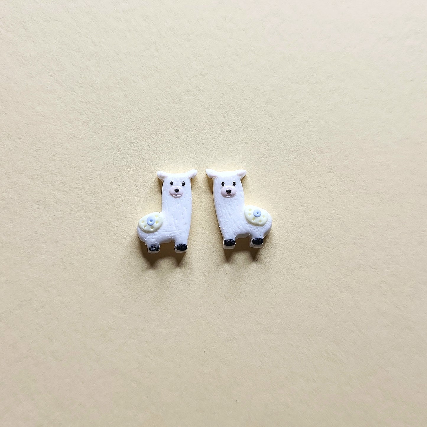 Llama Stud Earrings | Alpaca Lover Gifts | Handmade Jewelry