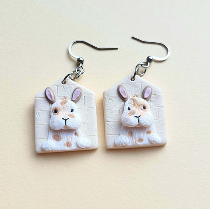 bunny earrings