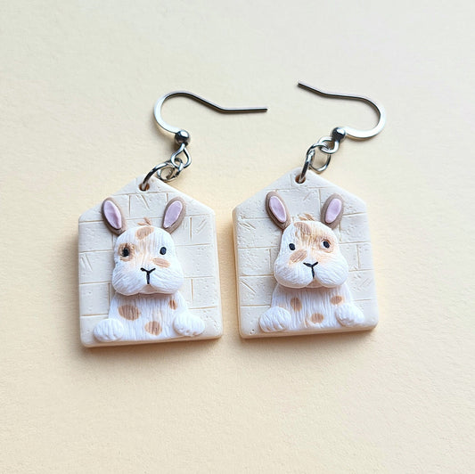 bunny earrings