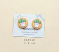 Cactus Stud Earrings - Cute Plant Jewelry Gifts