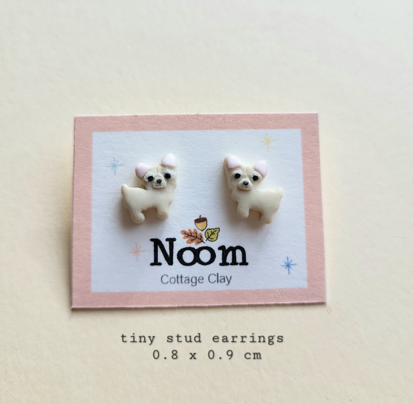 Tiny Chihuahua Stud Earrings • Cute Chihuahua Gifts For Dog Lovers