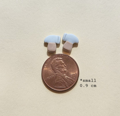 Cute Hammer Stud Earrings • Polymer Clay Jewelry • Gift For Her