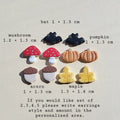 Autumn Stud Packs - Fall Polymer Clay Earrings