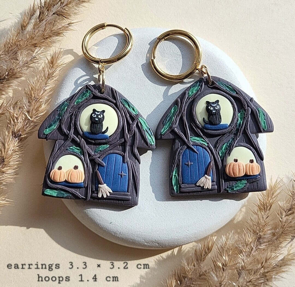 Boucles d'oreilles Halloween | Bijoux amusants et effrayants