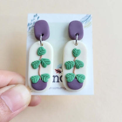 Pendientes de planta Hoya