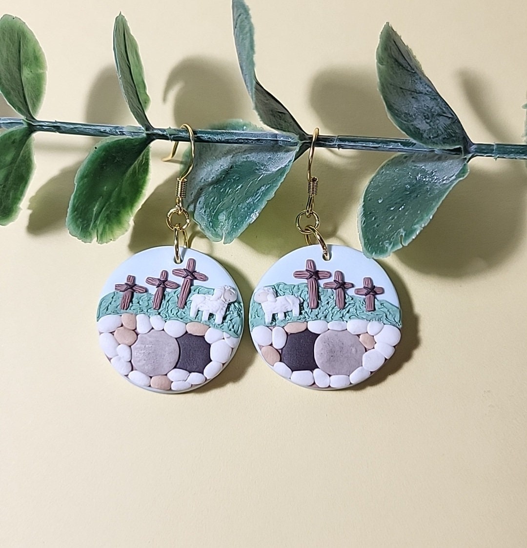 Easter earrings