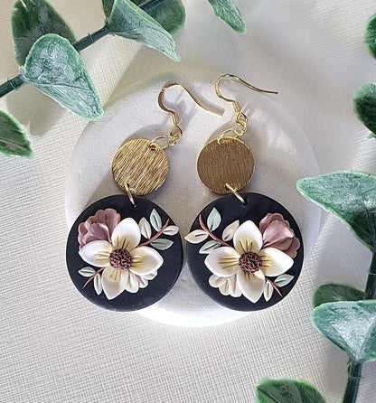 Boho Drop Dangle Flower Earrings