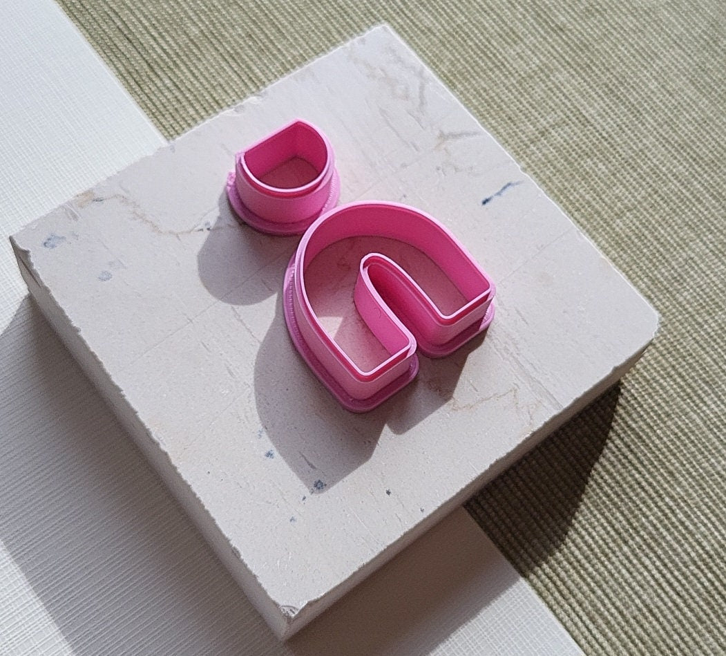 Arch Polymer Clay Cutter Set • 3D Printed Clay Cutter • Cookie Cutter • Multiple Sizes