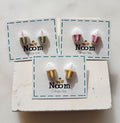 cute beverage earrings