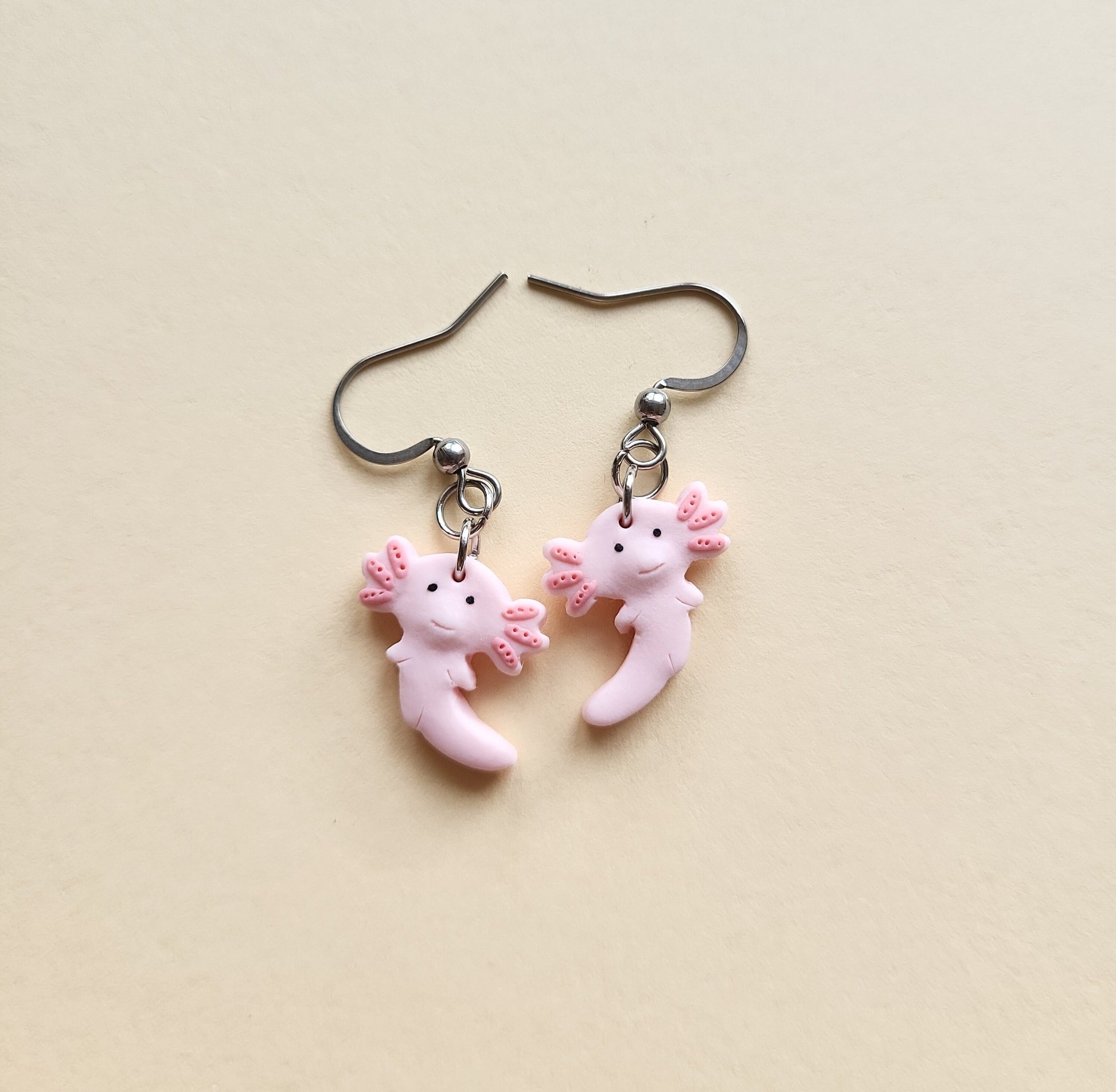 axolotl earrings