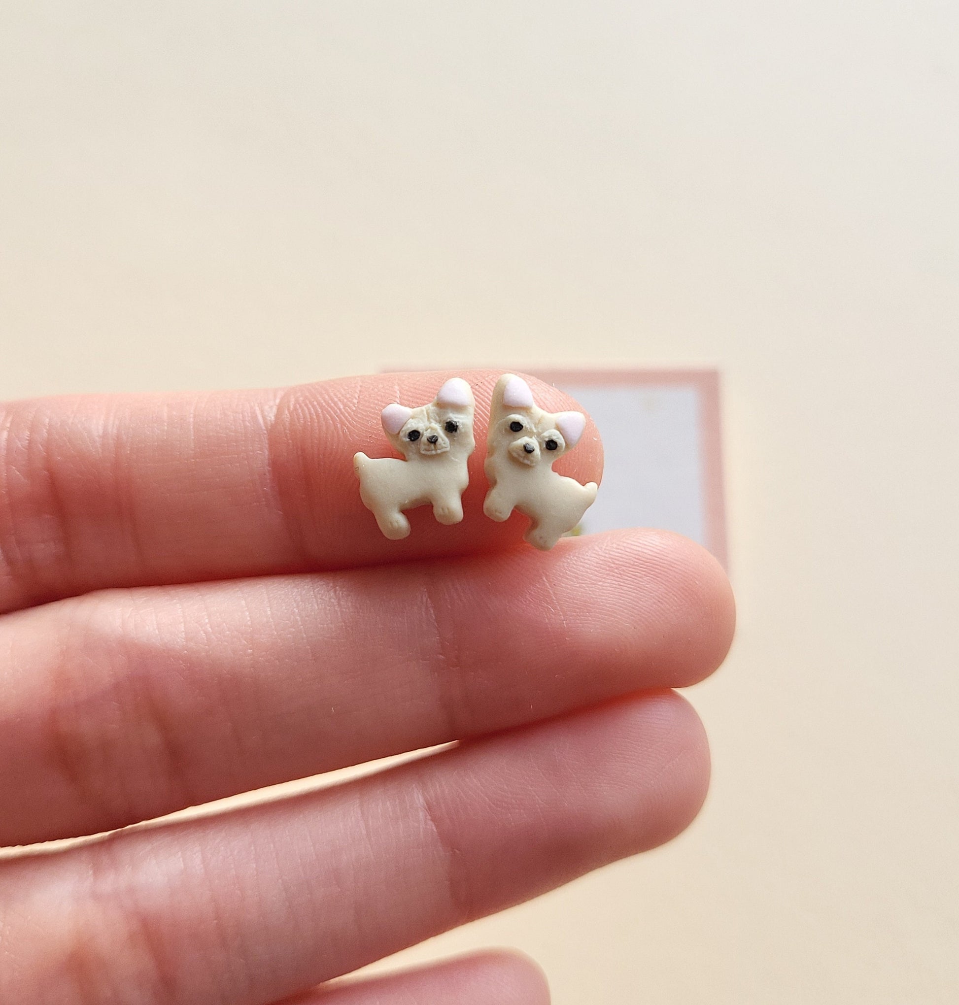 Chihuahua stud earrings - unique chihuahua gifts for girls