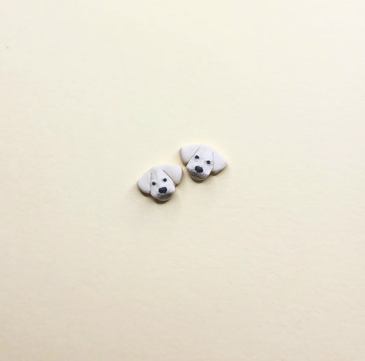 cute Labrador stud earrings