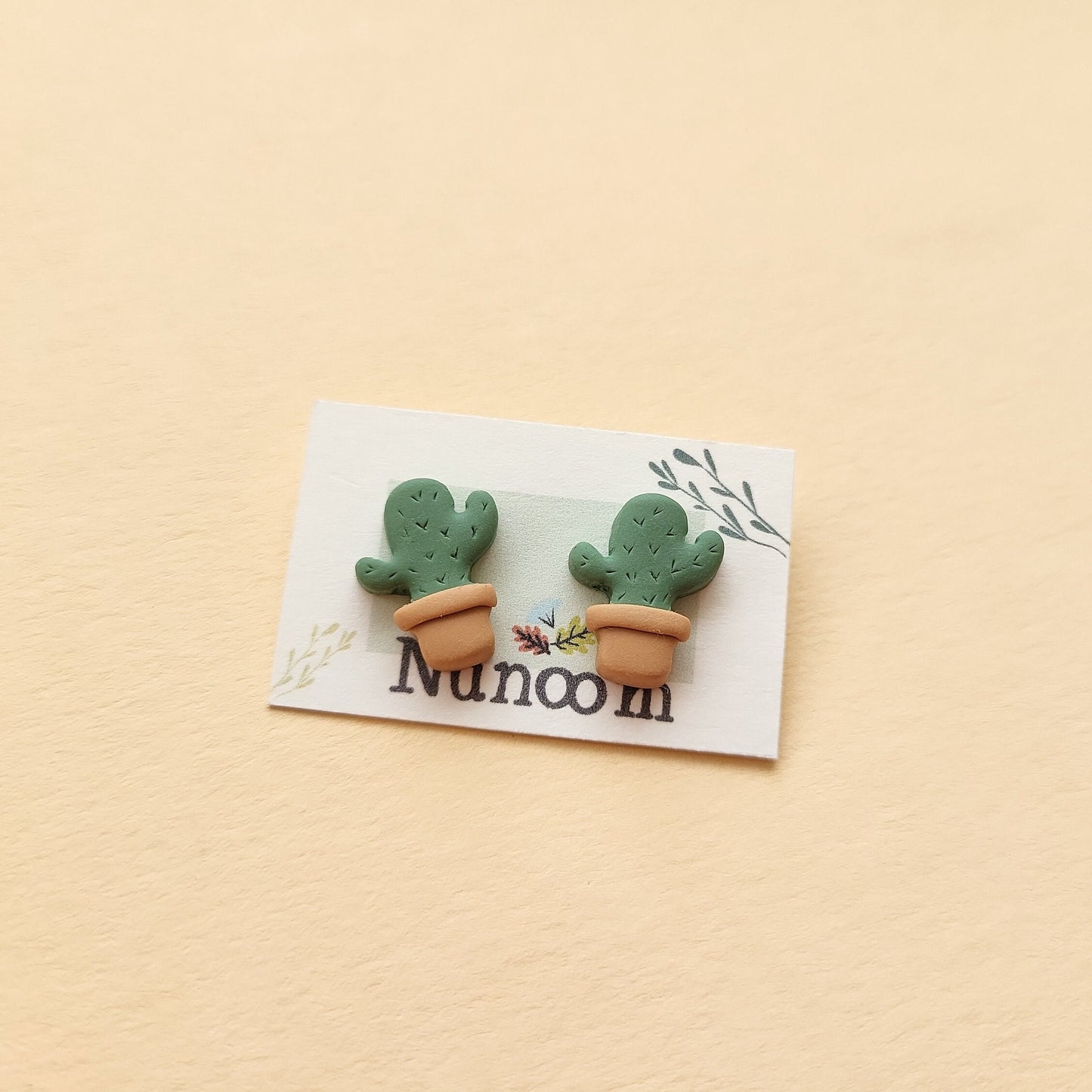 Cactus Earrings | Cute Succulent Jewelry