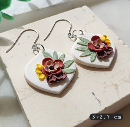 polymer clay earrings
