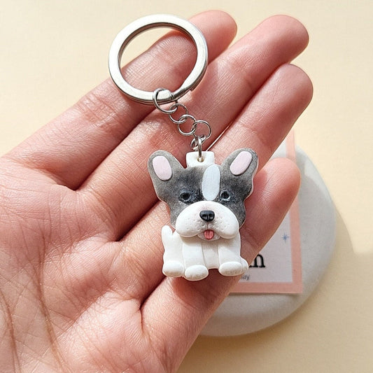 French Bulldog keychain