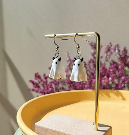 Devil Ghost Earrings - Halloween Jewelry
