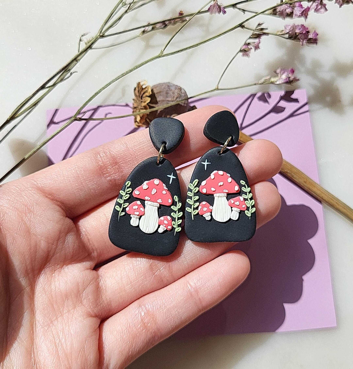 fairy forest earrings
