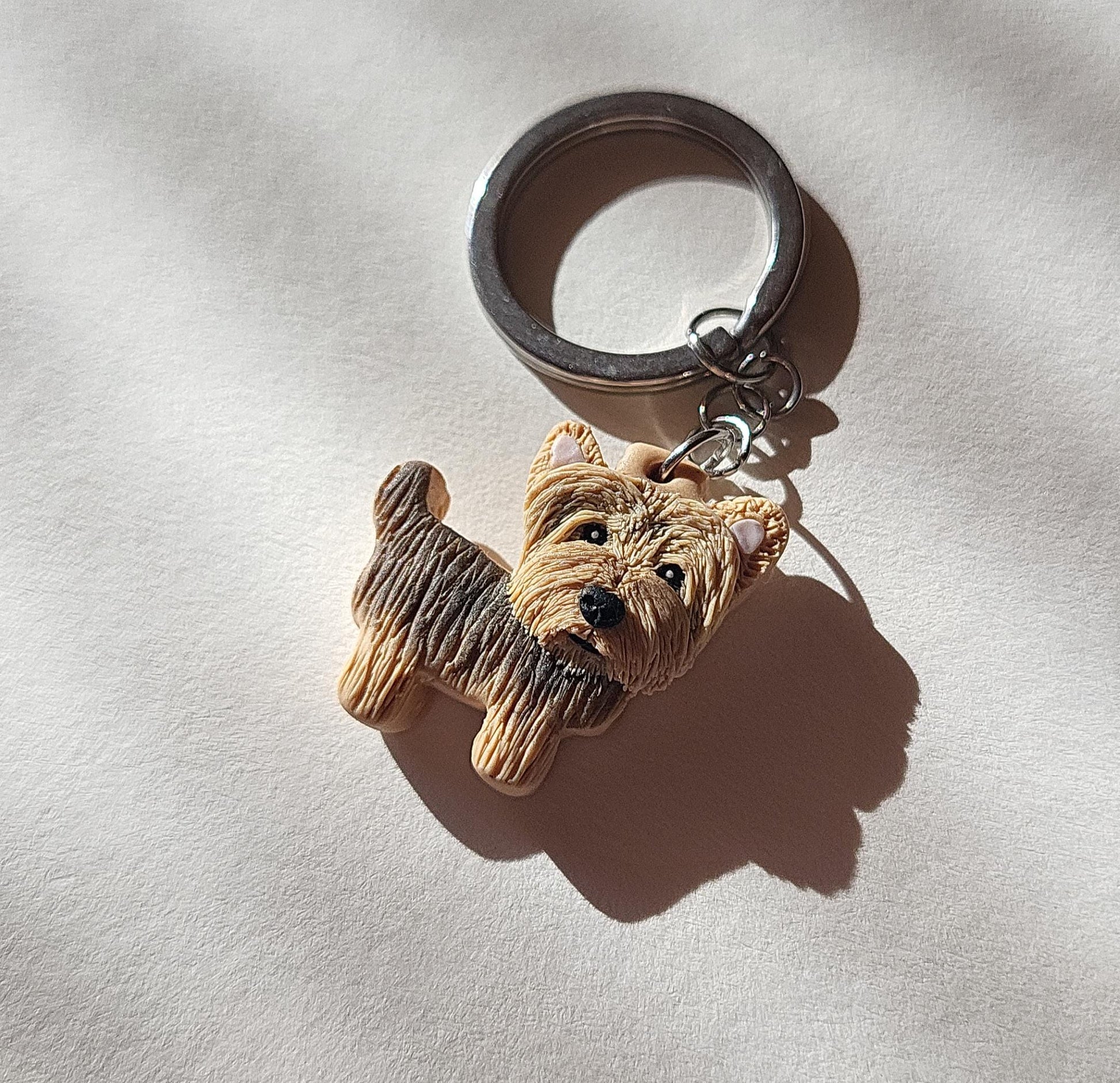 Yorkie keyring