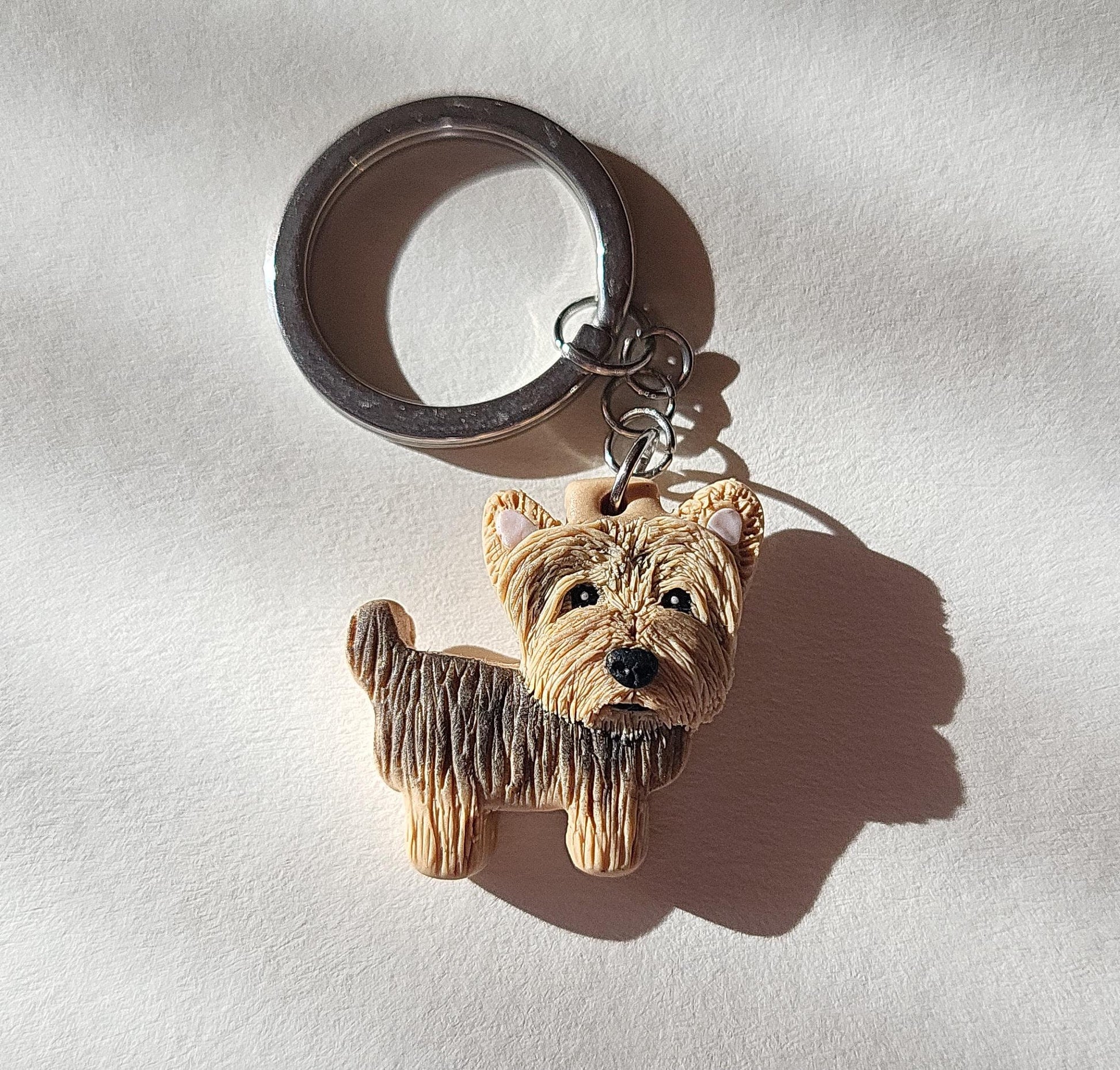 Yorkie keychain