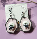 Mummy Halloween earrings