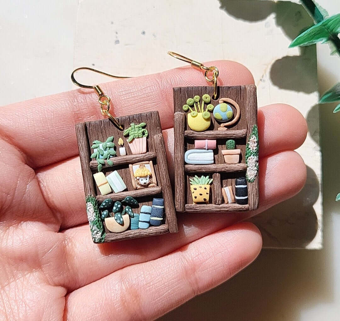 polymer clay earrings