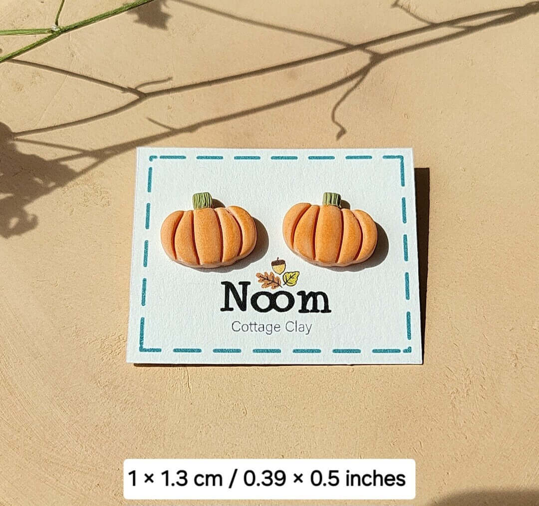 Pumpkin studs