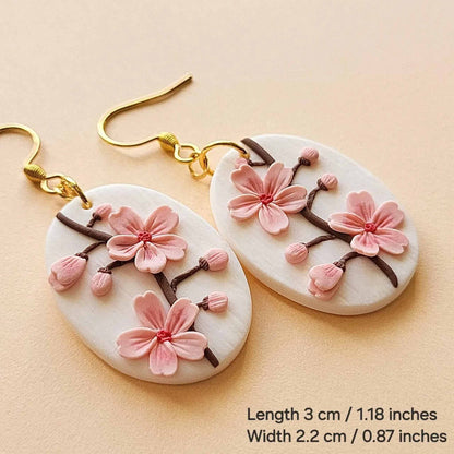 Summer flower earrings
