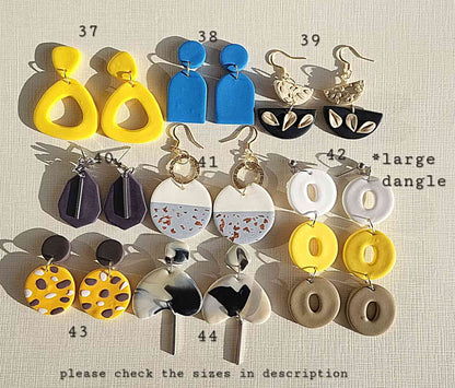 Dangle earrings - statement earrings for women